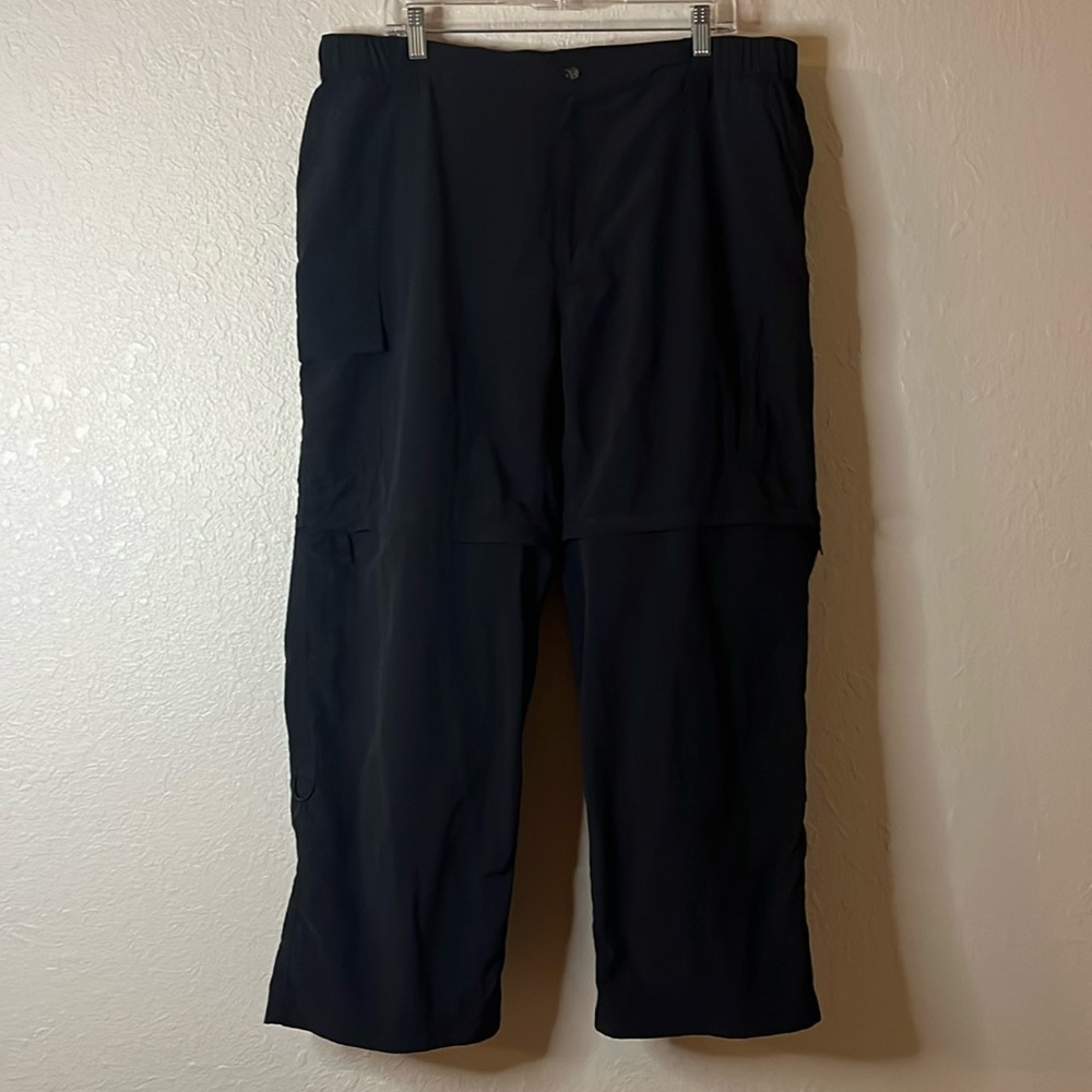 Canyon Creek Hiking Pants Shorts Mens Size XL Black Zip-off Legs Zip Outdoor